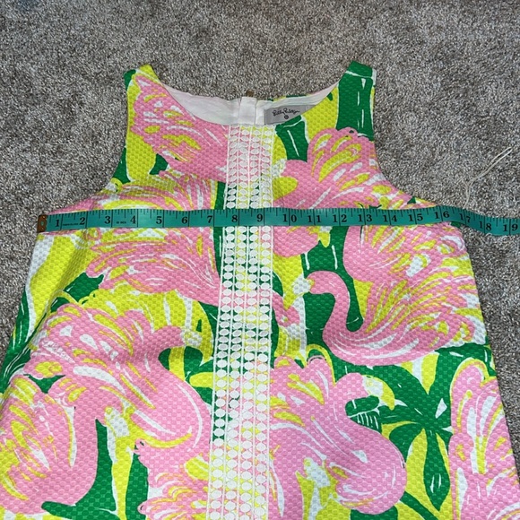 NWOT Lilly Pulitzer for Target Pink Flamingo Fan Dance Shift Dress SIZE XL - Picture 7 of 10